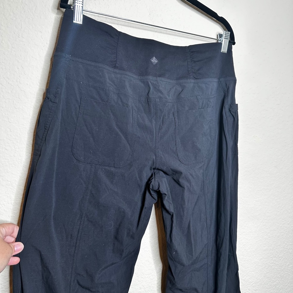 Prana Halle Straight Leg Hiking Pants Black Size Large Regular Stretch‎ Zion - Picture 6 of 11